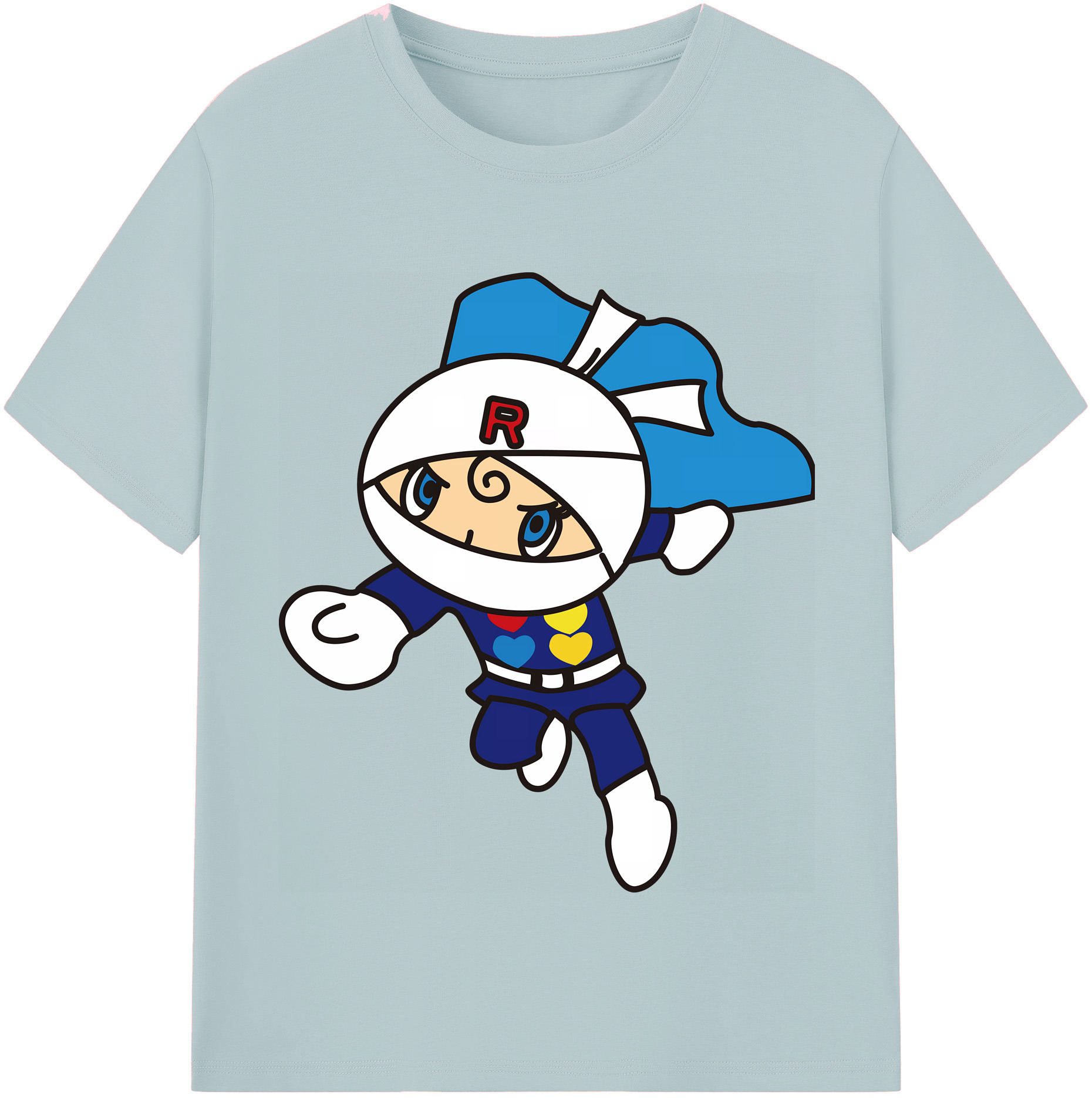 （画像用） アンパンマン Anpanman 綿100％半袖Tシャツ（フロントプリント）